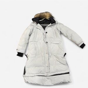 Swiss Tech Women's Light Gray Puffer Coat